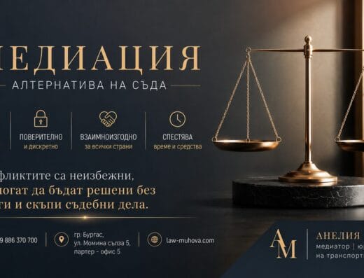 Юрисконсулт на транспортни фирми и медиатор